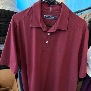 Tommy Bahama Polo Men’s Medium Aged Claret NWT